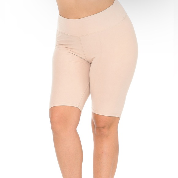 New Mix Buttery‎ Soft Biker Shorts - OS - Neon Yellow - Picture 6 of 6